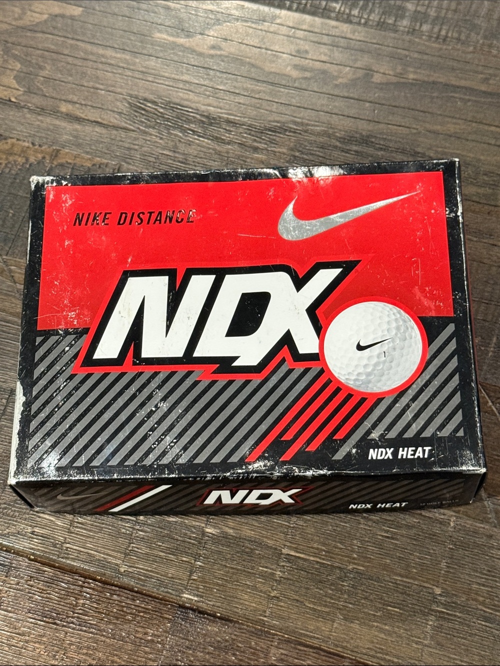 Nike Distance Golf NDX Heat golf balls with Logo 12 Golf Balls New in Box - Picture 16 of 16